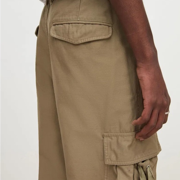 Allsaints Kora Trouser in Washed Khaki - Picture 5 of 9